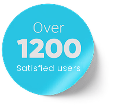 Over 1200 satisfied users