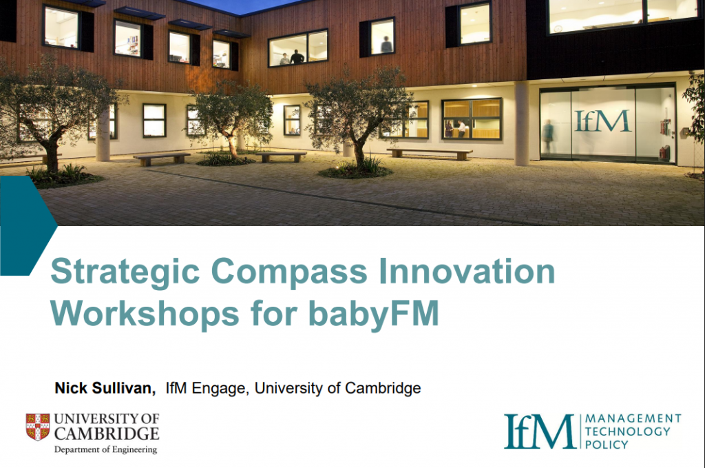 Unlocking Innovation with Strategic Compass Workshops with Nick Sullivan from Cambridge University