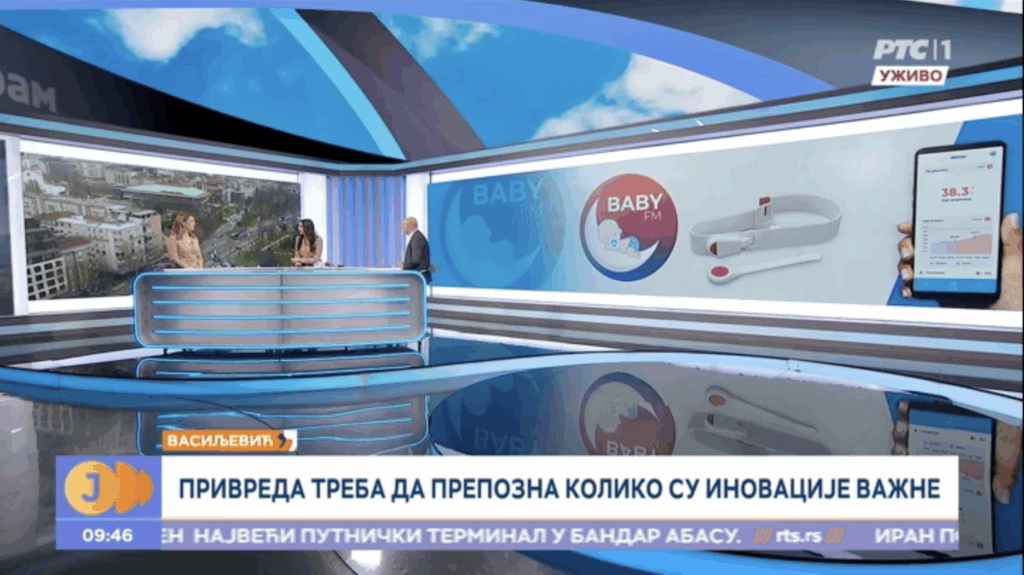 Baby FM Co-founder Tamara Papic Discusses the Future of Innovation on RTS 1 Morning Program