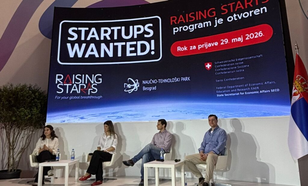 Selena Nikolić Represents Baby FM at Startup Panel